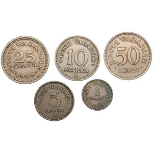 Group of coins: Estonia (5)