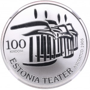 Estonia 100 Krooni 2006 - National Opera - NGC PF 69 ULTRA CAMEO