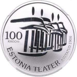 Estonia 100 Krooni 2006 - National Opera - NGC PF 69 ULTRA CAMEO