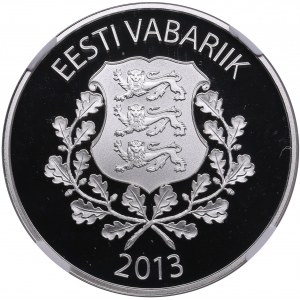 Estonia 7 Euro 2013 - 100th Anniversary of birth of Raimond Valgre - NGC PF 69 ULTRA CAMEO