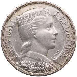 Latvia 5 Lati 1932