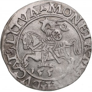 Polish-Lithuanian Commonwealth 1/2 Grosz 155? - Sigismund II Augustus (1545-1572)