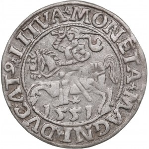Polish-Lithuanian Commonwealth 1/2 Grosz 1551 - Sigismund II Augustus (1545-1572)