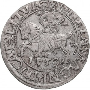 Polish-Lithuanian Commonwealth 1/2 Grosz 1559 - Sigismund II Augustus (1545-1572)