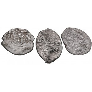 Group of Russia wire coins before 1533 (3)