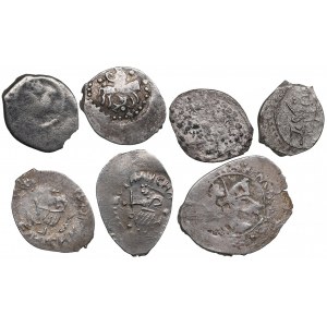 Small collection of Russia wire coins before 1533 (7)
