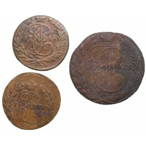Lot of coins: Russia (3)