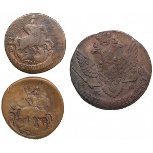 Lot of coins: Russia (3)