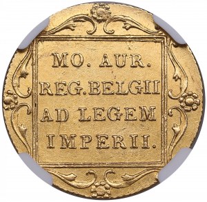 Netherlands, St. Petersburg mint Gold Ducat 1840 (Torch) - NGC MS 62