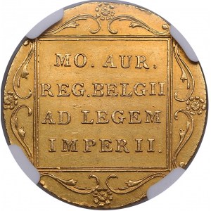 Netherlands, St. Petersburg mint Gold Ducat 1841 (Lily) - NGC UNC DETAILS
