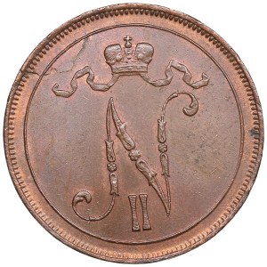 Finland, Russia 10 Penniä 1914