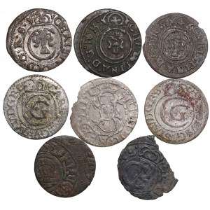 Lot of coins: Riga under Swedish rule Solidus (8)