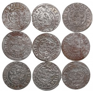 Lot of coins: Riga, Poland Solidus (9)