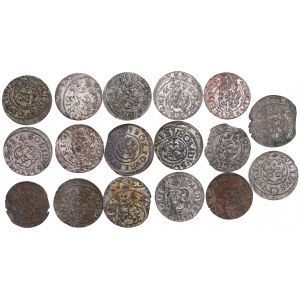 Small lot of coins: Riga, Sweden Solidus (17)