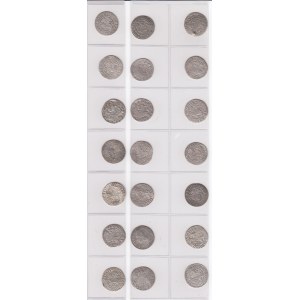 Lot of coins: Polish-Lithuanian Commonwealth 1/2 Grosz (21)