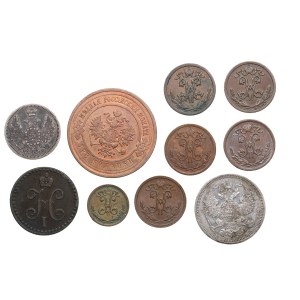 Small lot of coins: Russia (10)