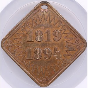 Estonia Bronze Medal 1894 - Abolishment of Serfdom - NGC AU DETAILS