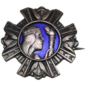 Estonia badge of Womans home defence organisation