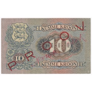 Estonia 10 Krooni - Specimen
