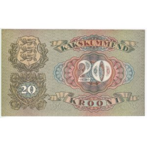 Estonia 20 Krooni 1932