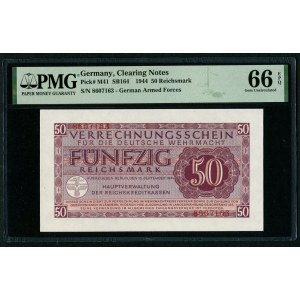 Germany 50 Reichsmark 1944 - PMG 66 EPQ Gem Uncirculated