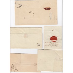 Estonia, Russia - Group of prephilately envelopes 1792, 1834, 1835, 1844, 1877 (5)