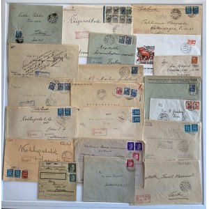 Group of envelopes: Estonia, Russia USSR, Germany (62)