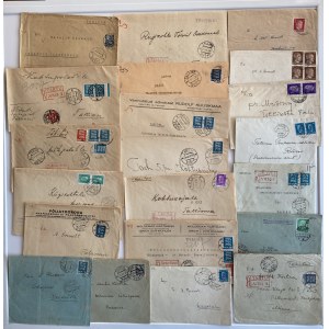 Group of envelopes: Estonia, Russia USSR, Germany (62)