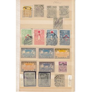 Estonia, German occupation stamps & cancelled stamps 1919-1941