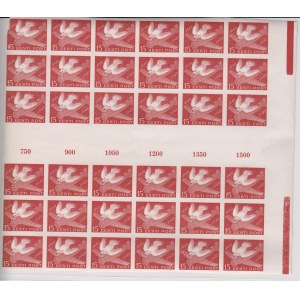 Estonia Group of Stamps - Postmargi 100. aastapäev 15 senti