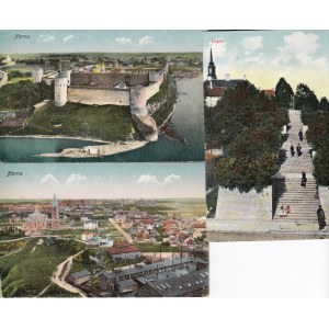 Group of postcards: Estonia - Narva (3)