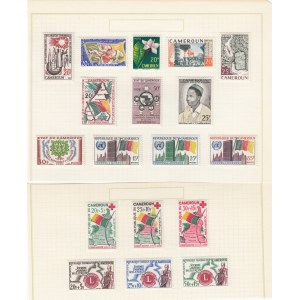Collection of stamps - Cameroun, Chad, Mali 1960's
