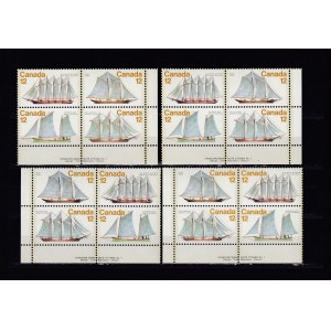 Group of stamps: Canada 4- Blocks (7)