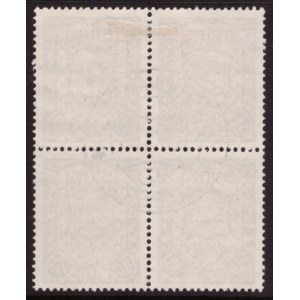 ESTONIA stamps 1938 CARITAS 50+50 senti MiNo.134 used 4 block