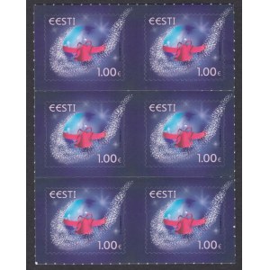 Estonia Stamp Block 2013