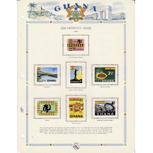 Group of stamps: Ghana 1959- 61