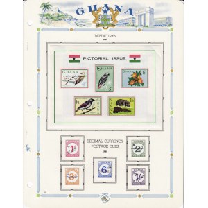 Group of stamps: Ghana 1965