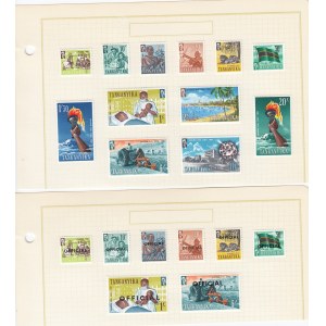 Group of stamps: Haute- Volta, Sudan, Taganyika 1960's