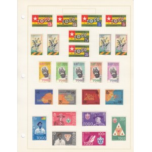 Group of stamps: Togo 1960's