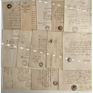 Estonia, Russia letters, approvals, documents since 1852 (21)