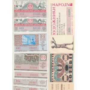 Estonia, Russia USSR Lottery tickets (23)