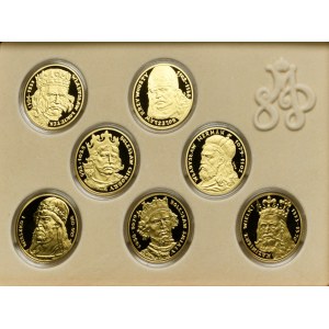 Polsko, III RP, sada 7 medailí 2009, Královská sbírka, Klenotnice polské mincovny