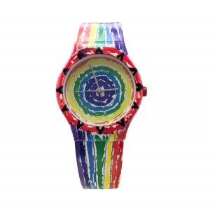 Orologio unisex da collezione Otto Piene: Iris, Chaos Watch
