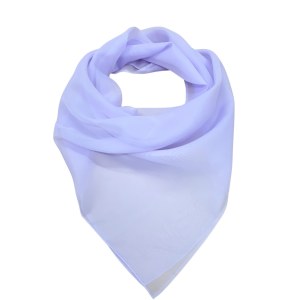 Délicate écharpe transparente lilas