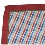 Foulard Must De Cartier marron et crème