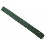 Cravate verte avec broderie