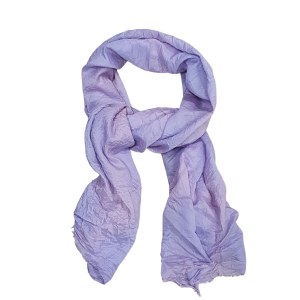 Châle lilas avec transitions