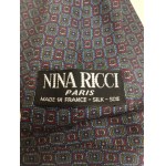 Hedvábná kravata, Nina Ricci, Paříž