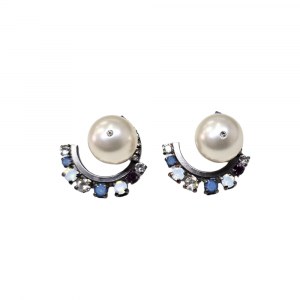 Boucles d'oreilles en perles, Babylone Paris