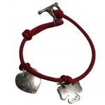 Bracelet Lilou avec breloques en argent (925)